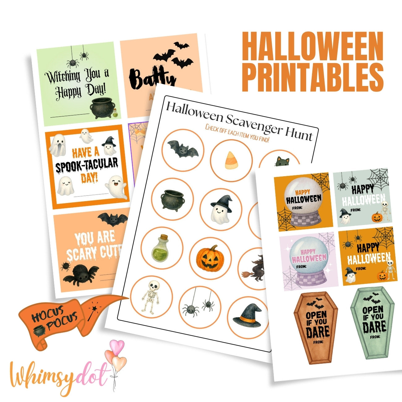 Halloween printable bundle