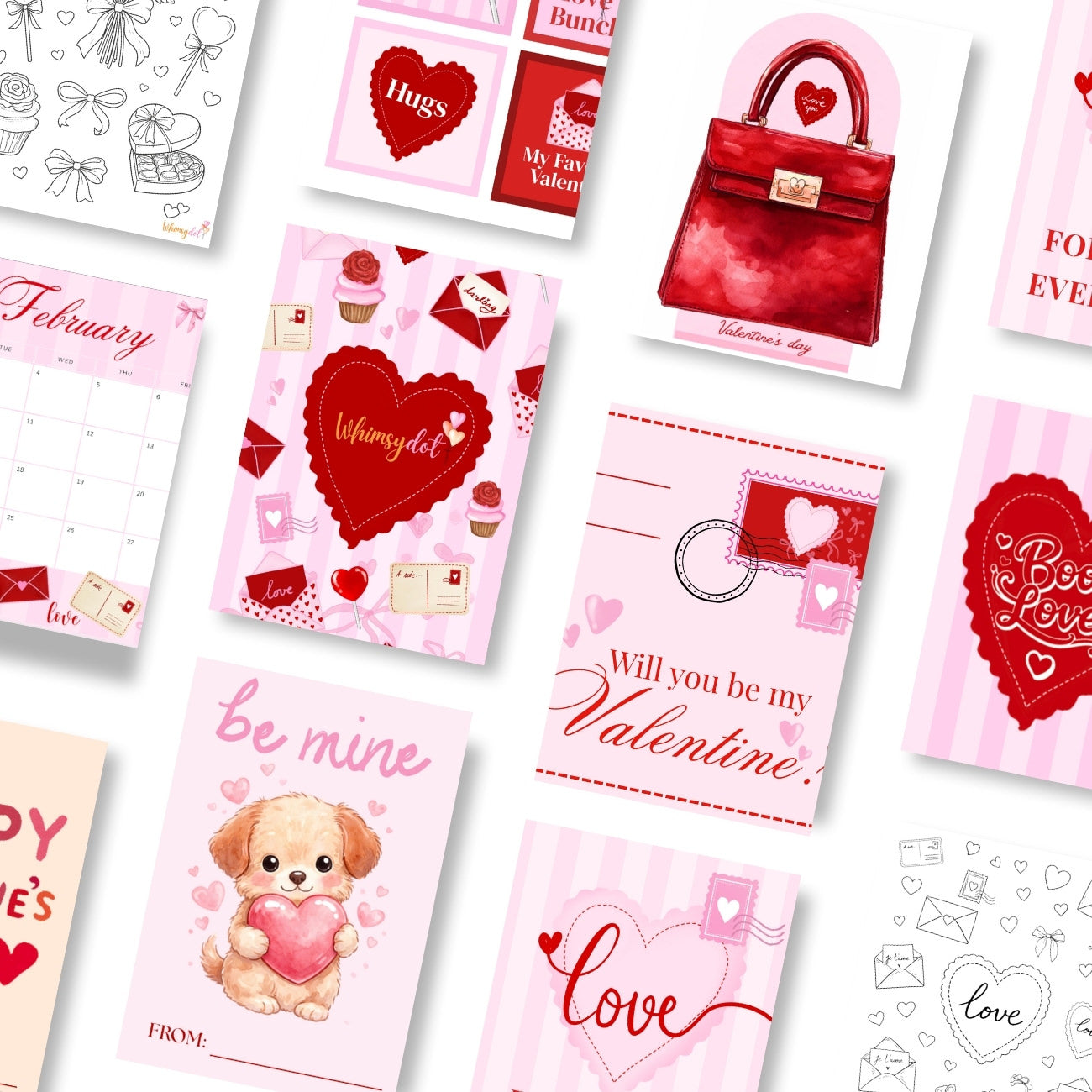 February Digital Printables