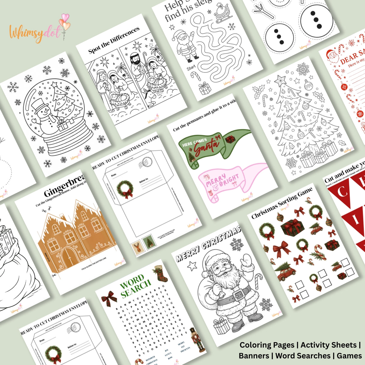 24 Days of Christmas Joy – Printable Advent Calendar