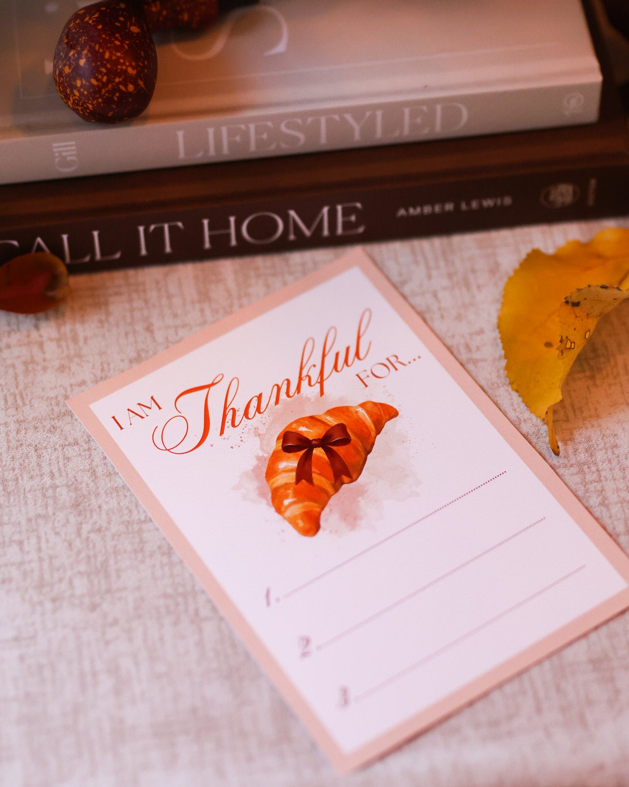 Gratitude List - Set of 4