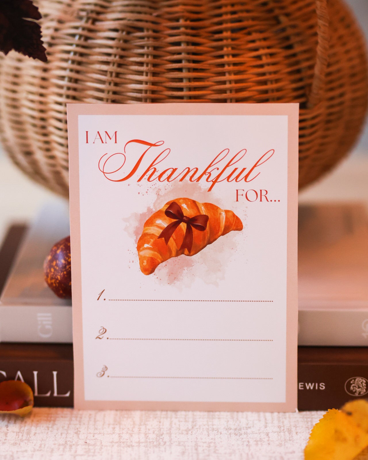 Gratitude List - Set of 4