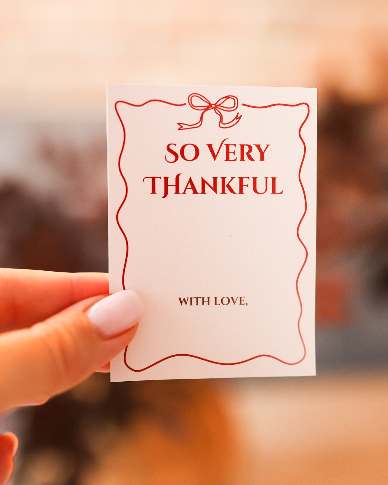 Gift Card - So Very Thankful