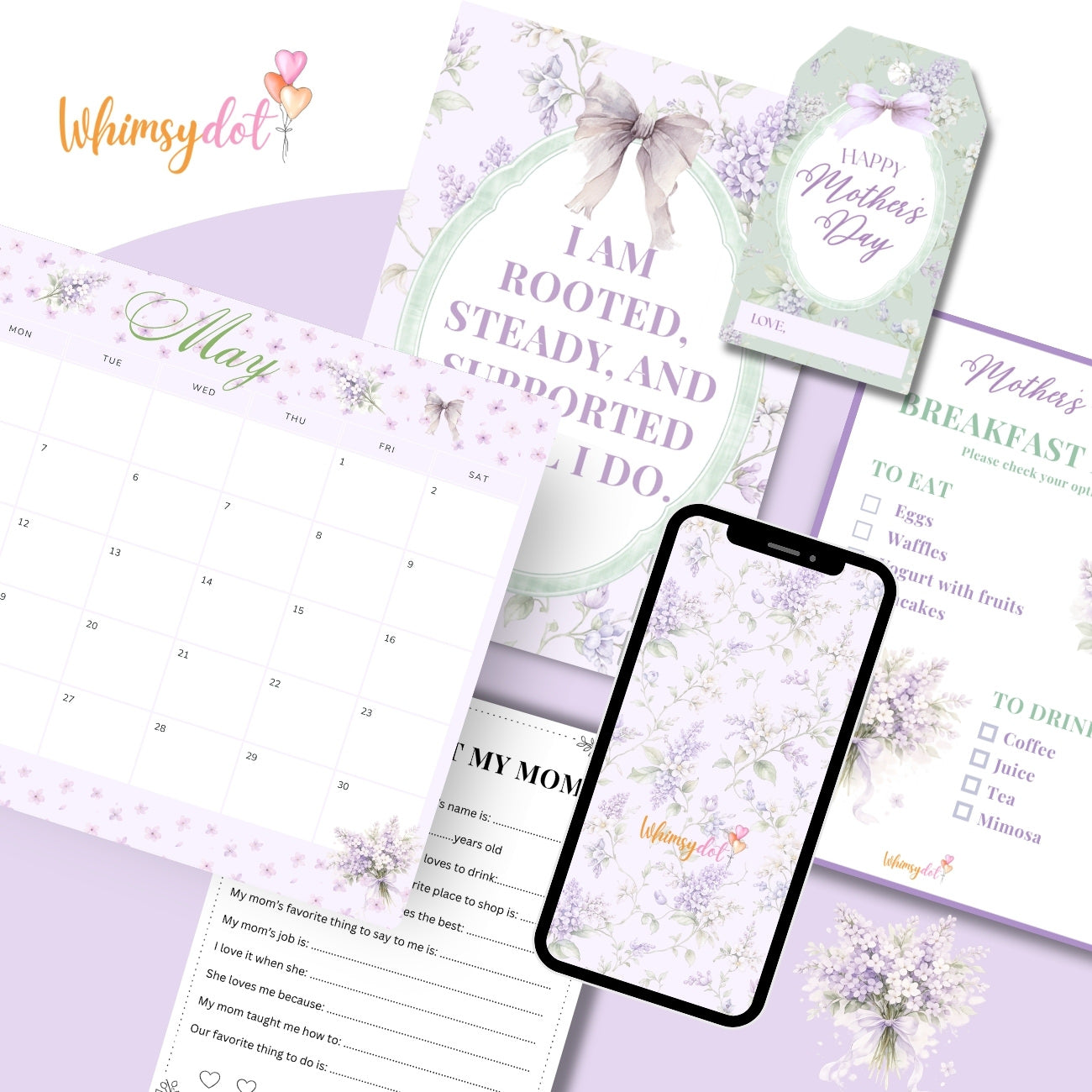 May Digital Printables