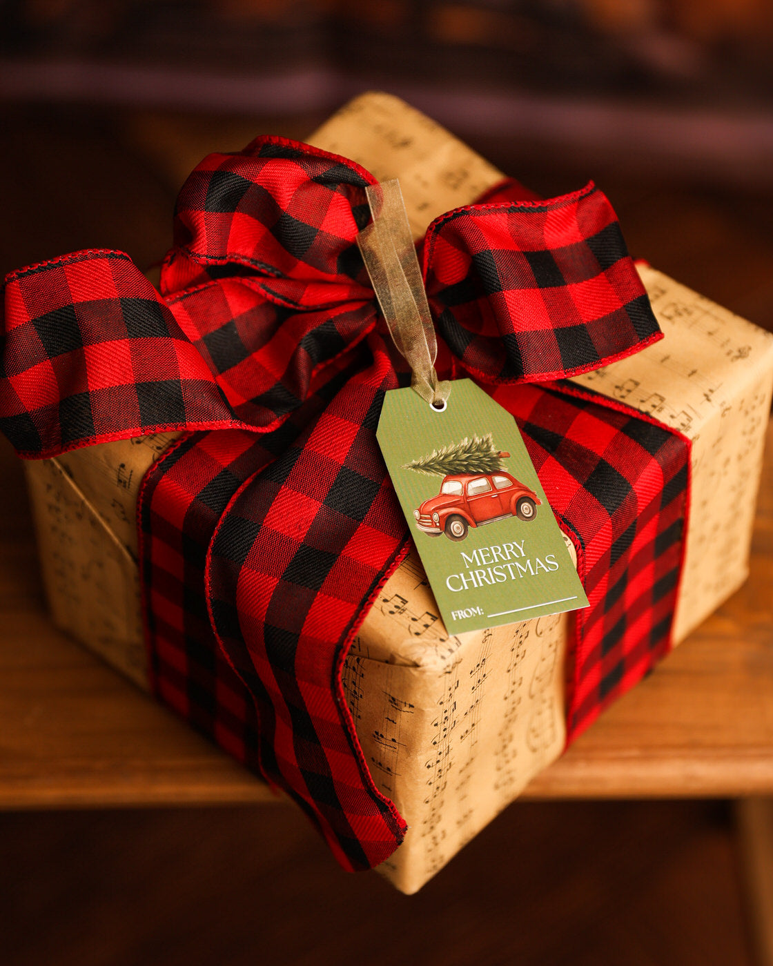 Gift Card Set of 3 - Cozy Christmas Tags