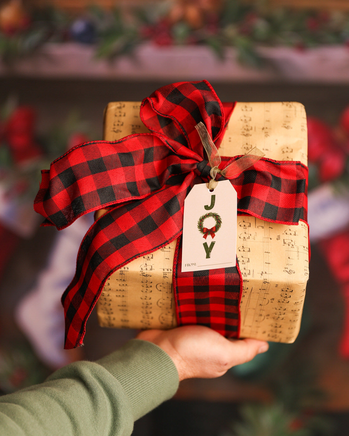 Gift Card Set of 3 - Cozy Christmas Tags
