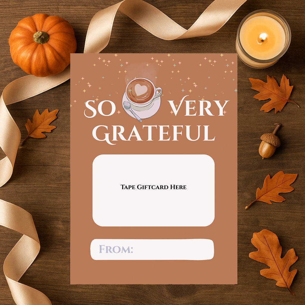 Gift Card Holder - So very Grateful