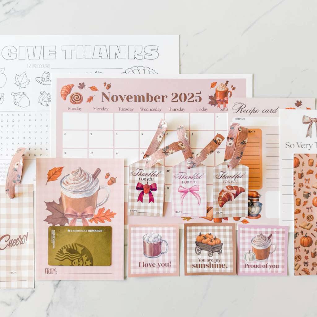 Printed & Shipped  - NOVEMBER - 1 month